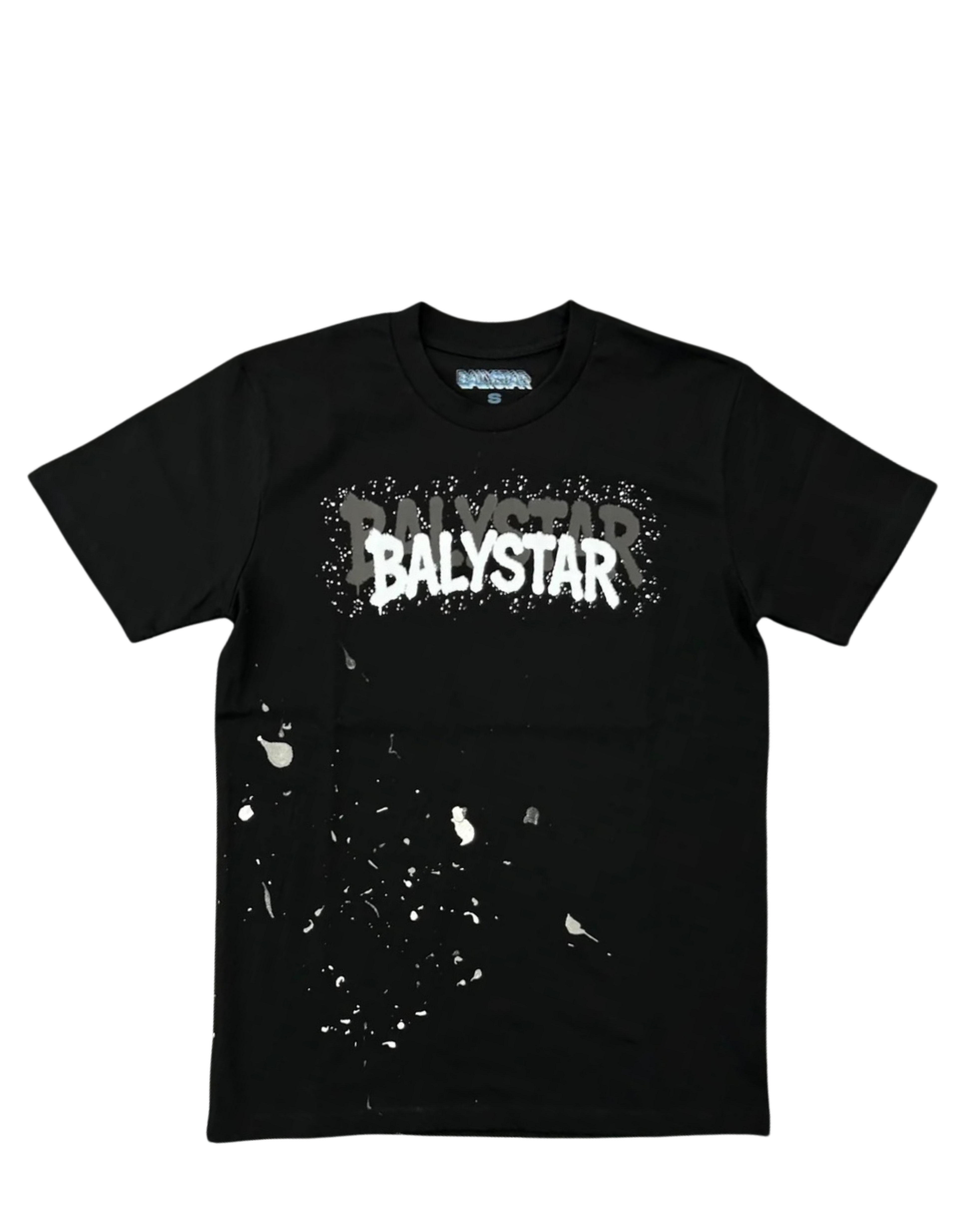 Gray Paint Splatter