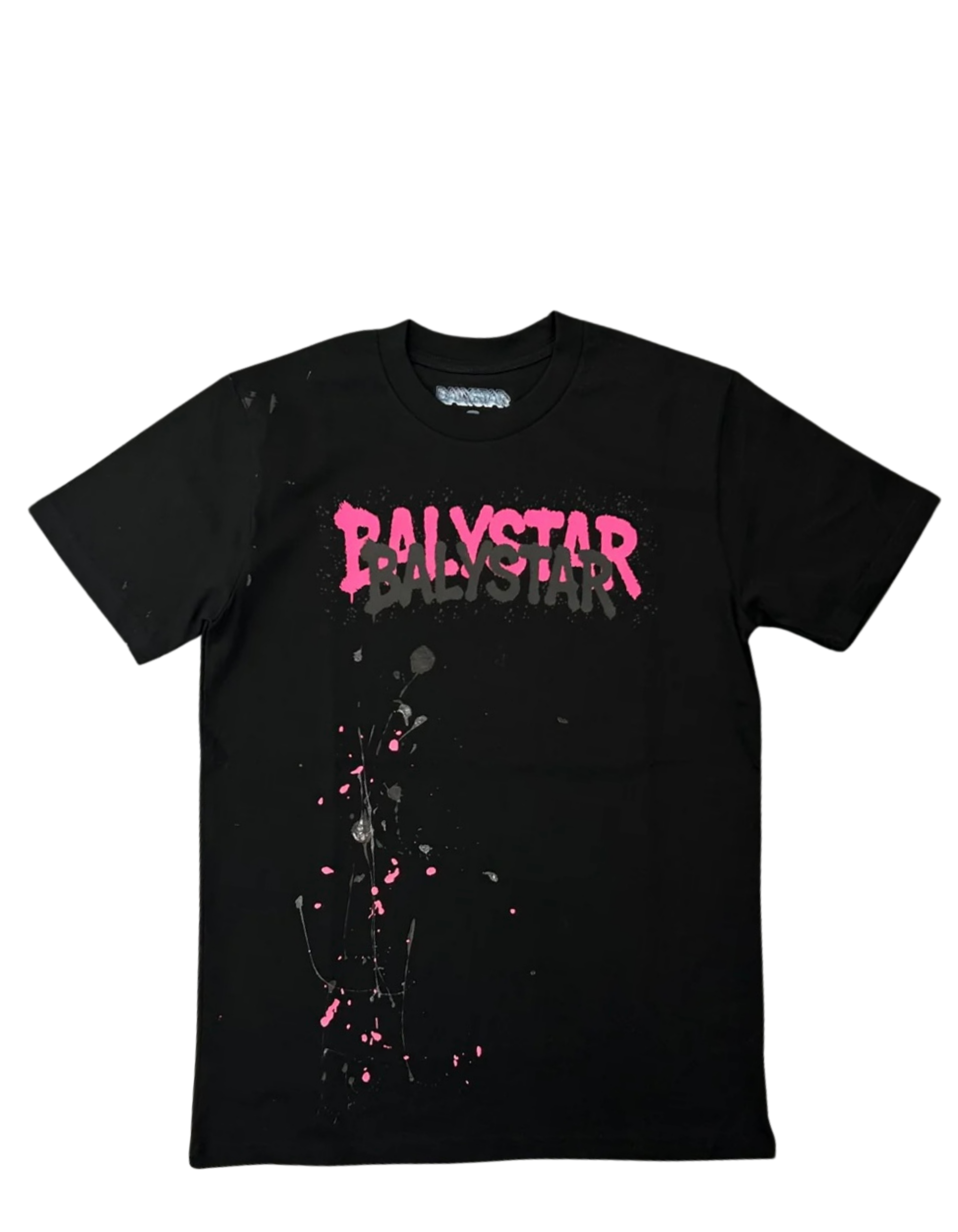 Pink Paint Splatter